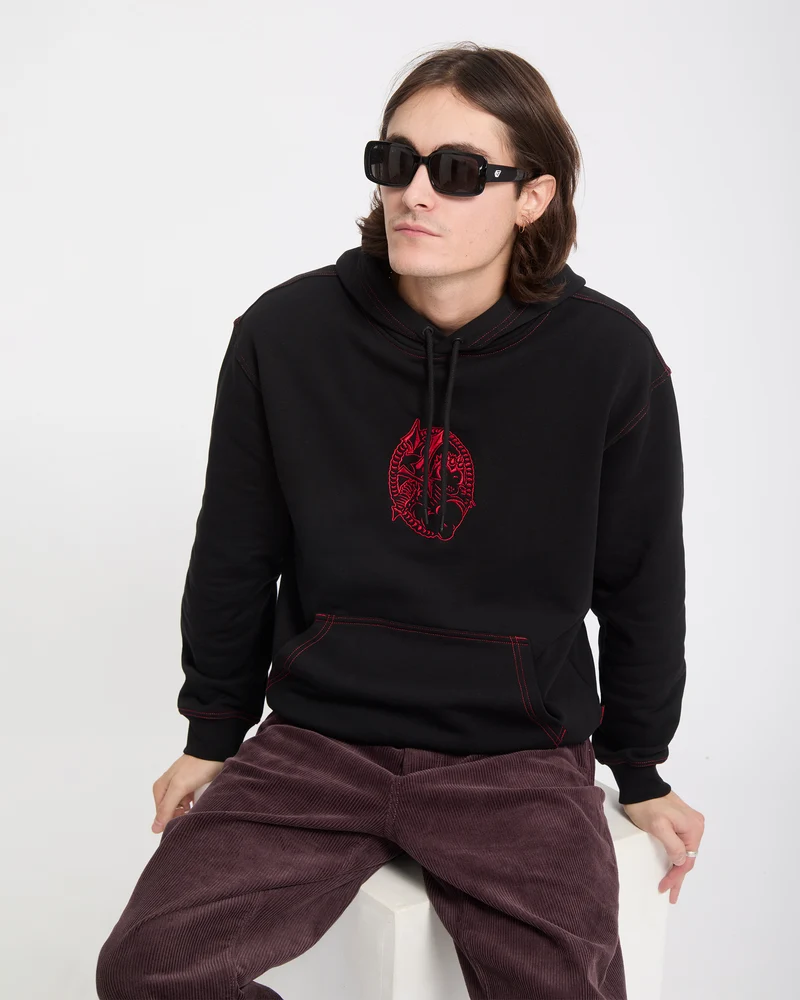 For The Stone Hoodie - Black