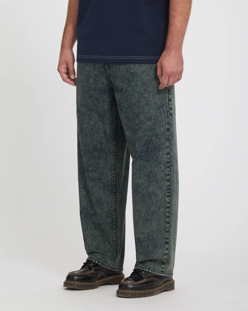 Freazy Loose Jeans - Scarab