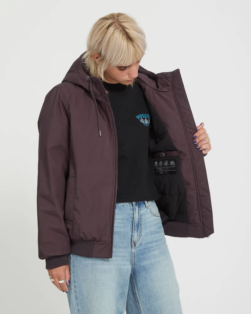 Wernan 10K Jacke - Raisin
