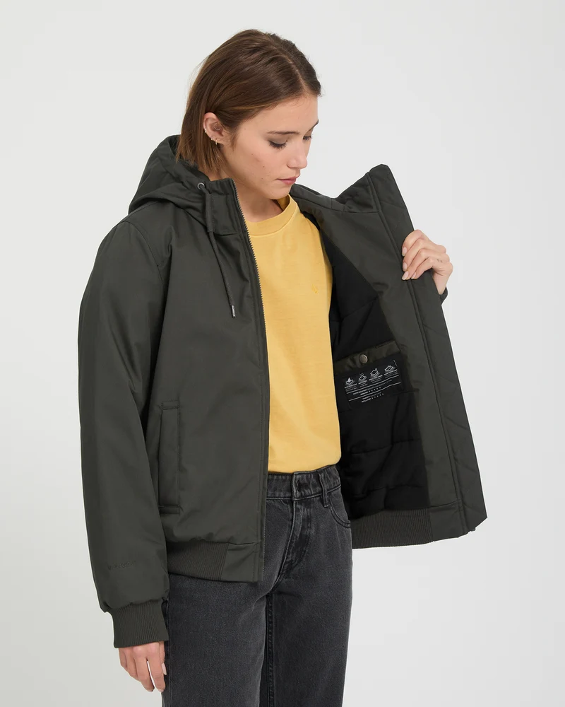 Wernan 10K Jacke - Rinsed Black
