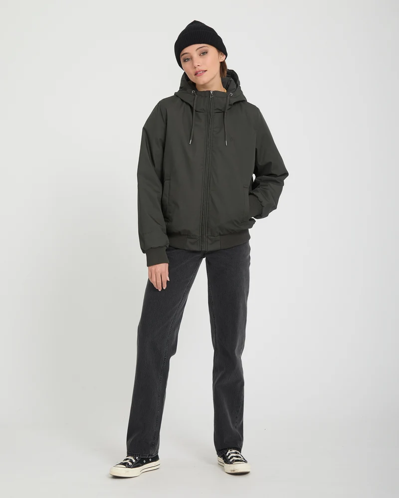 Wernan 10K Jacke - Rinsed Black