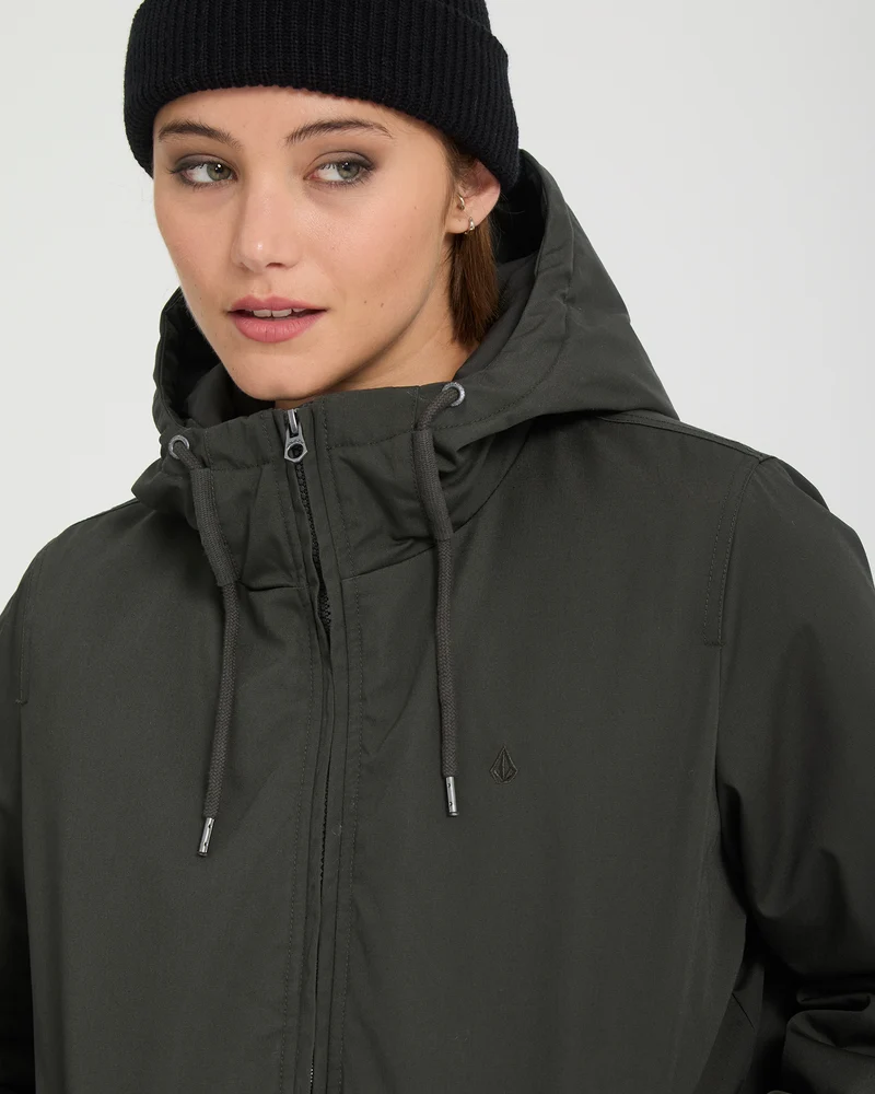 Wernan 10K Jacke - Rinsed Black