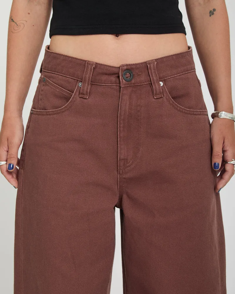 Beeggy Jeans - Tobacco Brown