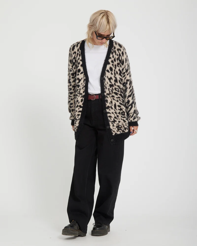 Tigardi Cardigan - Animal Print