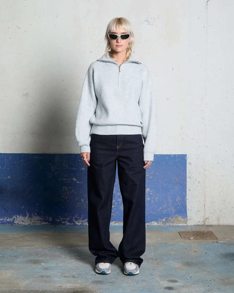 Voltrane Pullover - Bone Heather