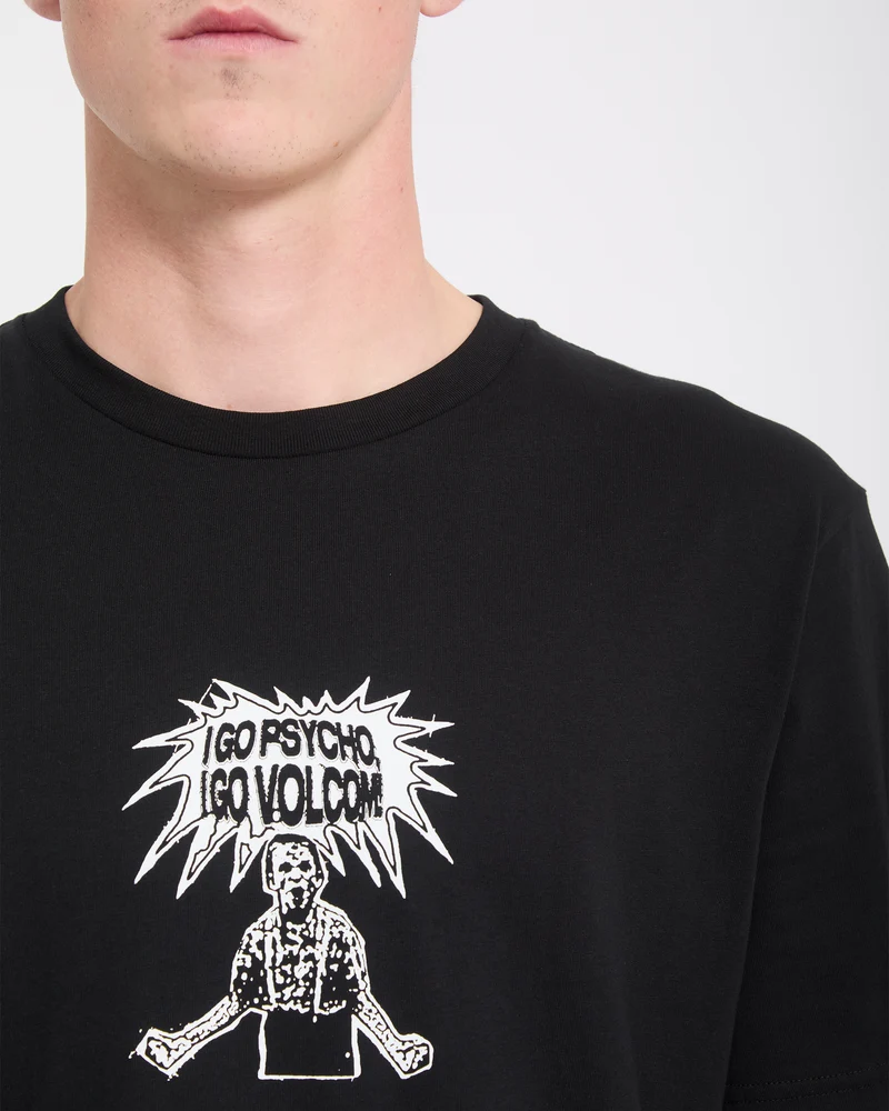 I Go Psycho T-Shirt - Black