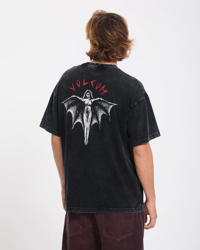Wrong Angel T-Shirt - Light Acid Black