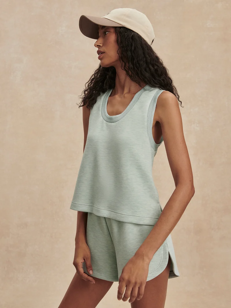 Cambrie Scoop Neck Tank