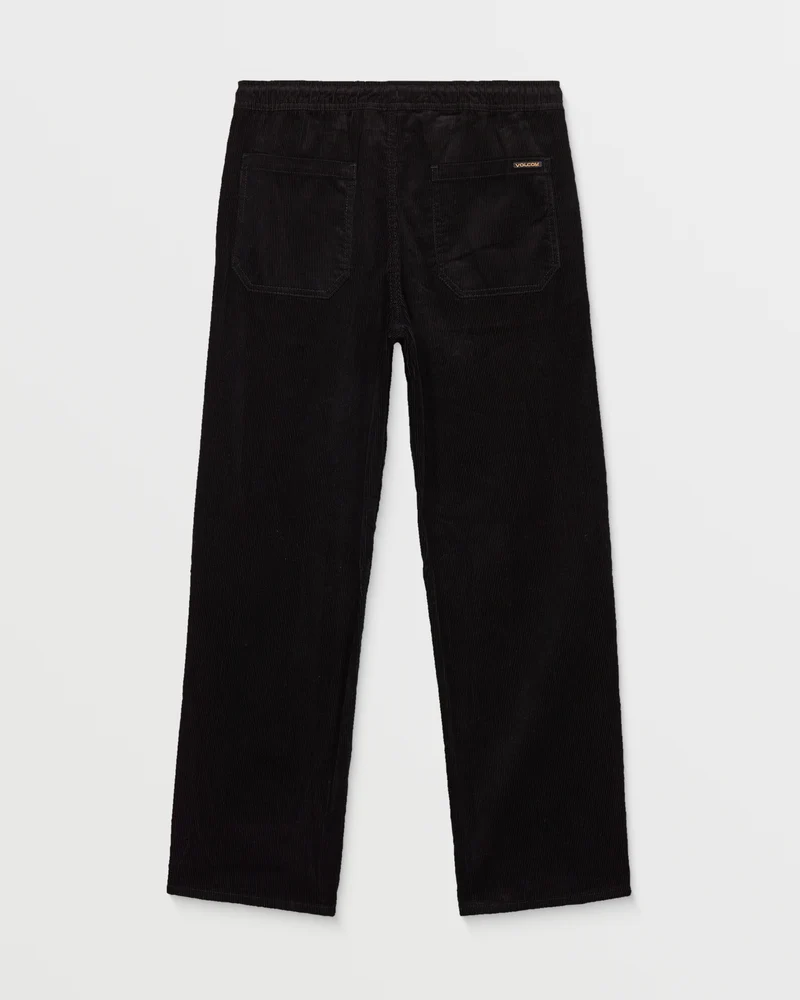 Freazy Loose Cordhose - Black - (KINDER)
