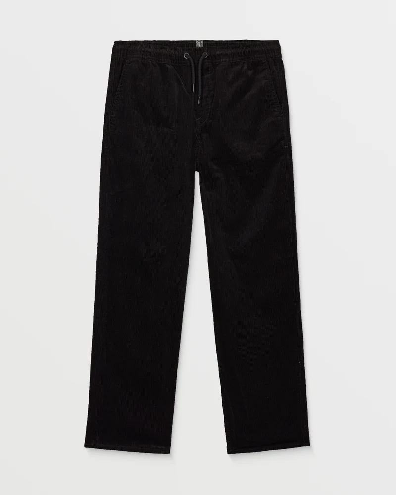 Freazy Loose Cordhose - Black - (KINDER)