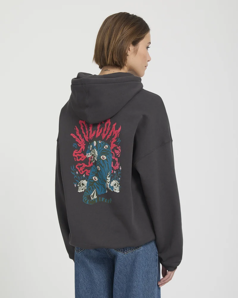 Radical Daze Up Hoodie - Black