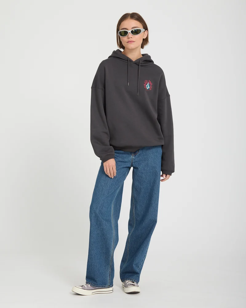 Radical Daze Up Hoodie - Black