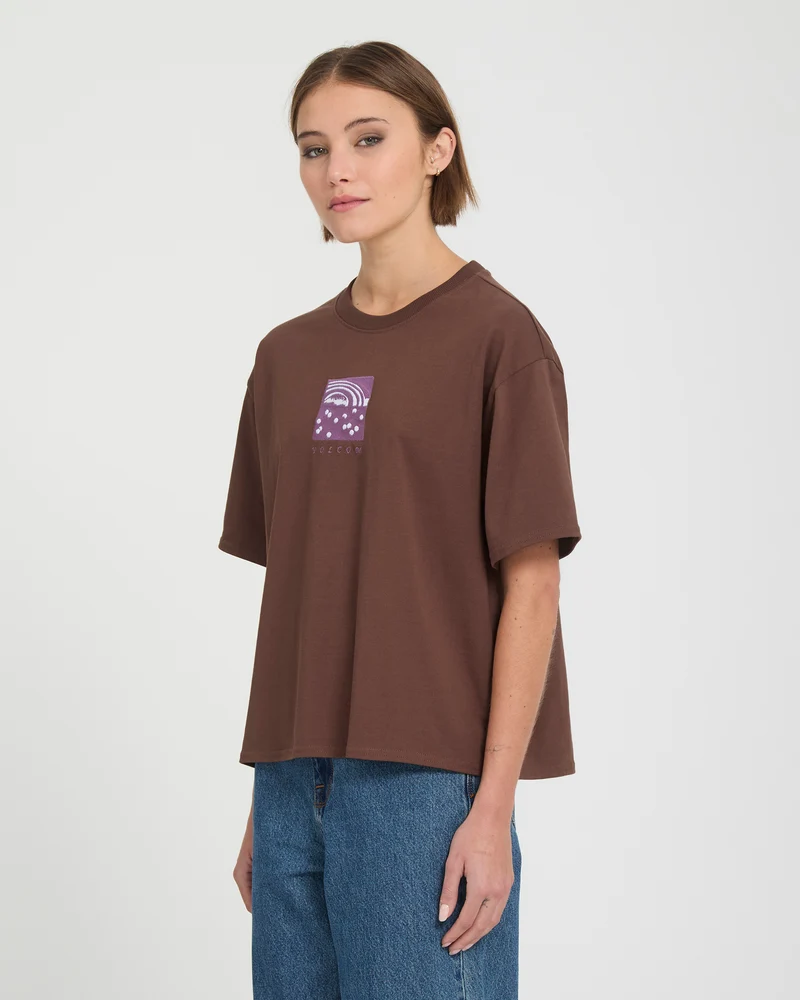 Carrau I T-Shirt - Tobacco Brown