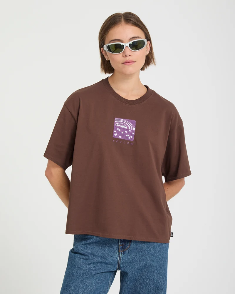Carrau I T-Shirt - Tobacco Brown