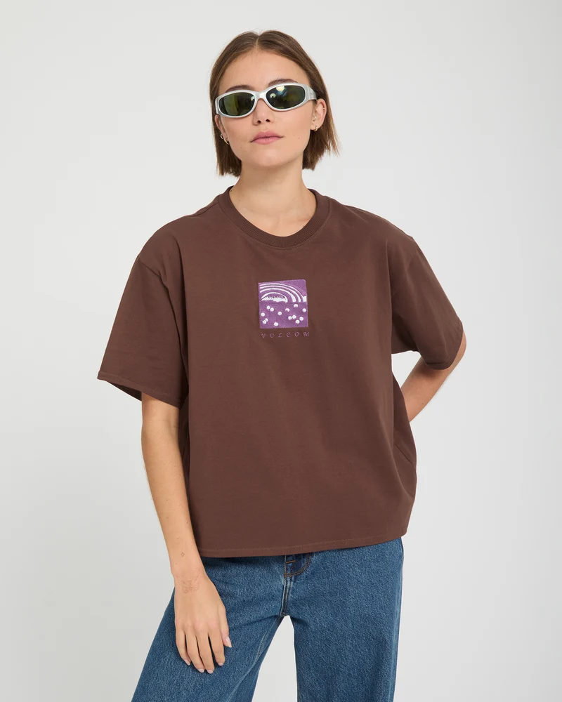 Carrau I T-Shirt - Tobacco Brown