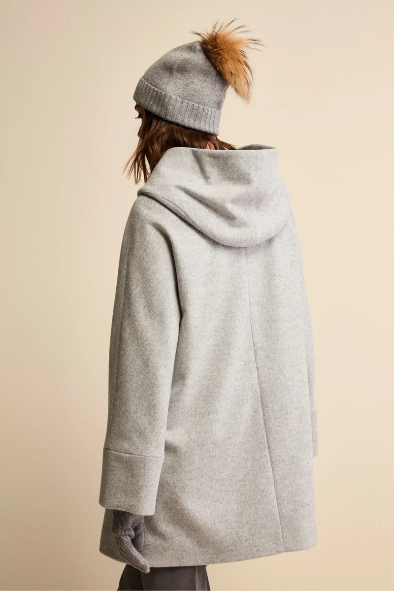 Cappotto corto in lana e cashmere - PERLA