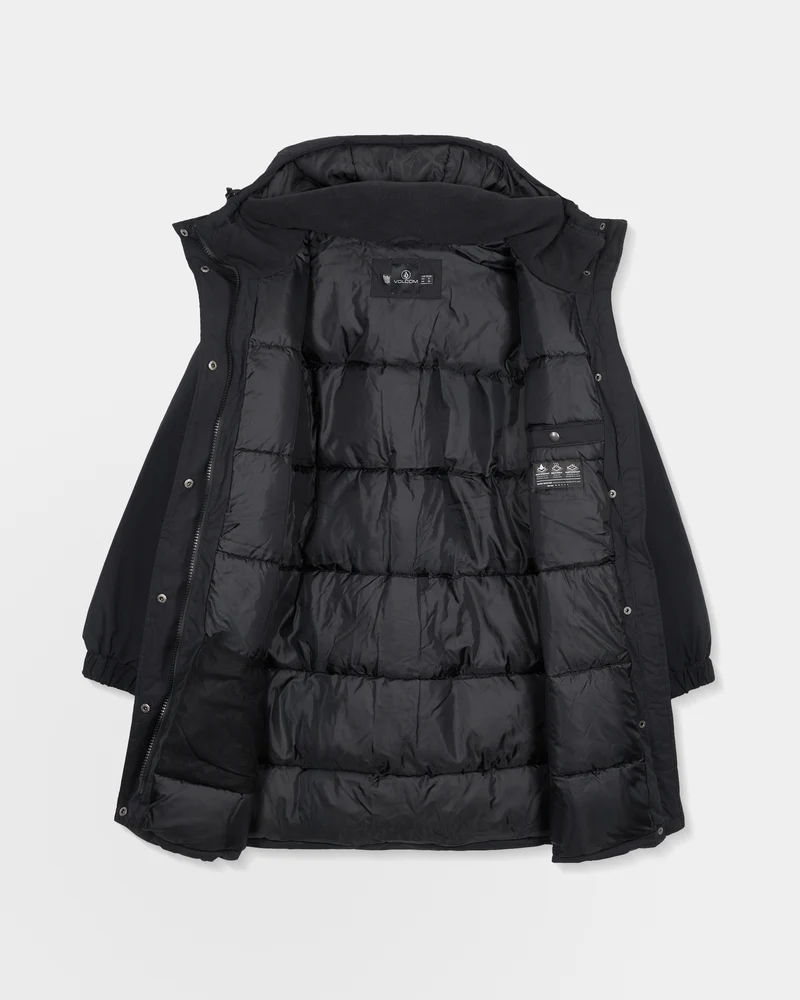 Sleepi Puff Up Parka - Black