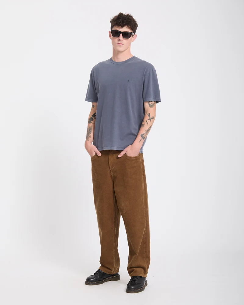 Solid Stone T-Shirt - Storm Blue
