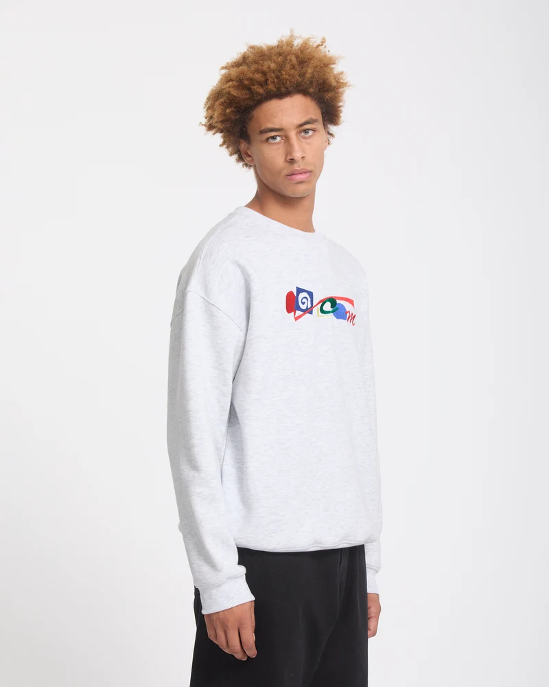 Carrau Sweatshirt - Bone Heather