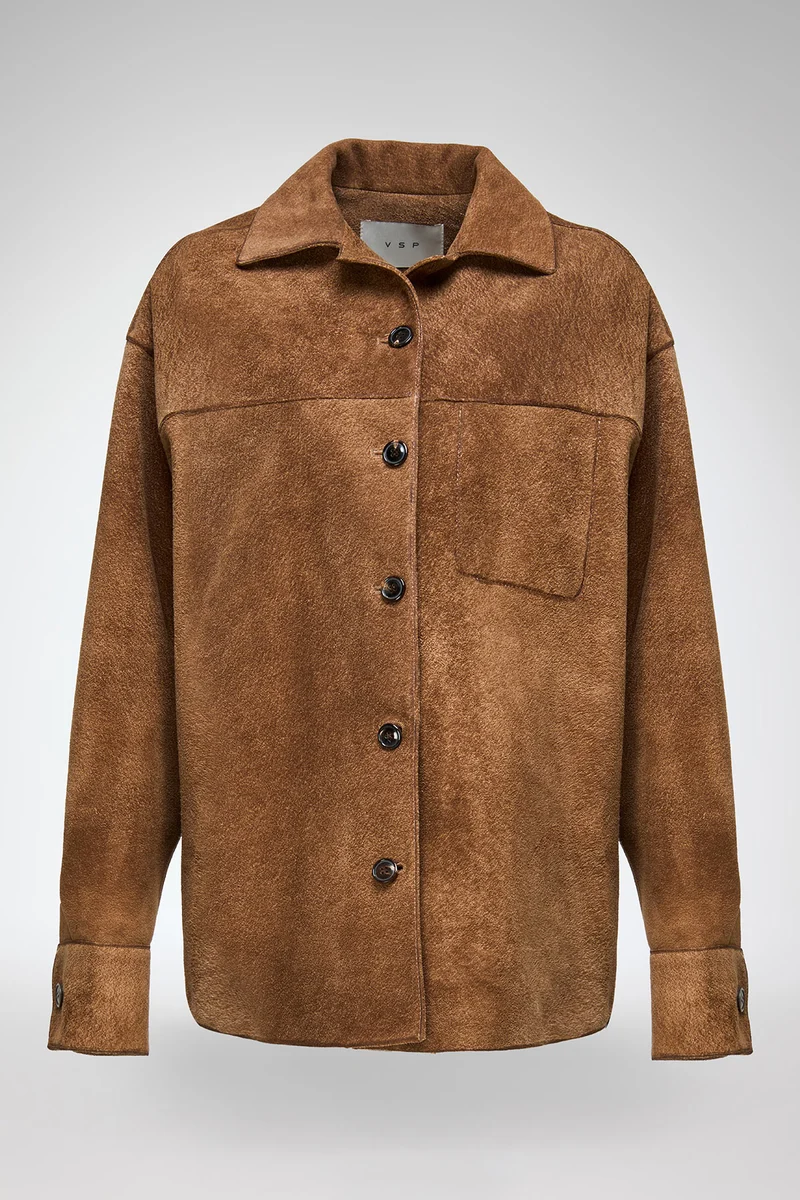 Nora – Kamel Lederjacke