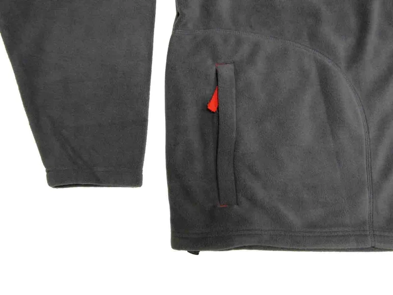 BigTiger Fleecejacke Herren Übergröße 3XL-12XL Schwarz Anthrazit Royal