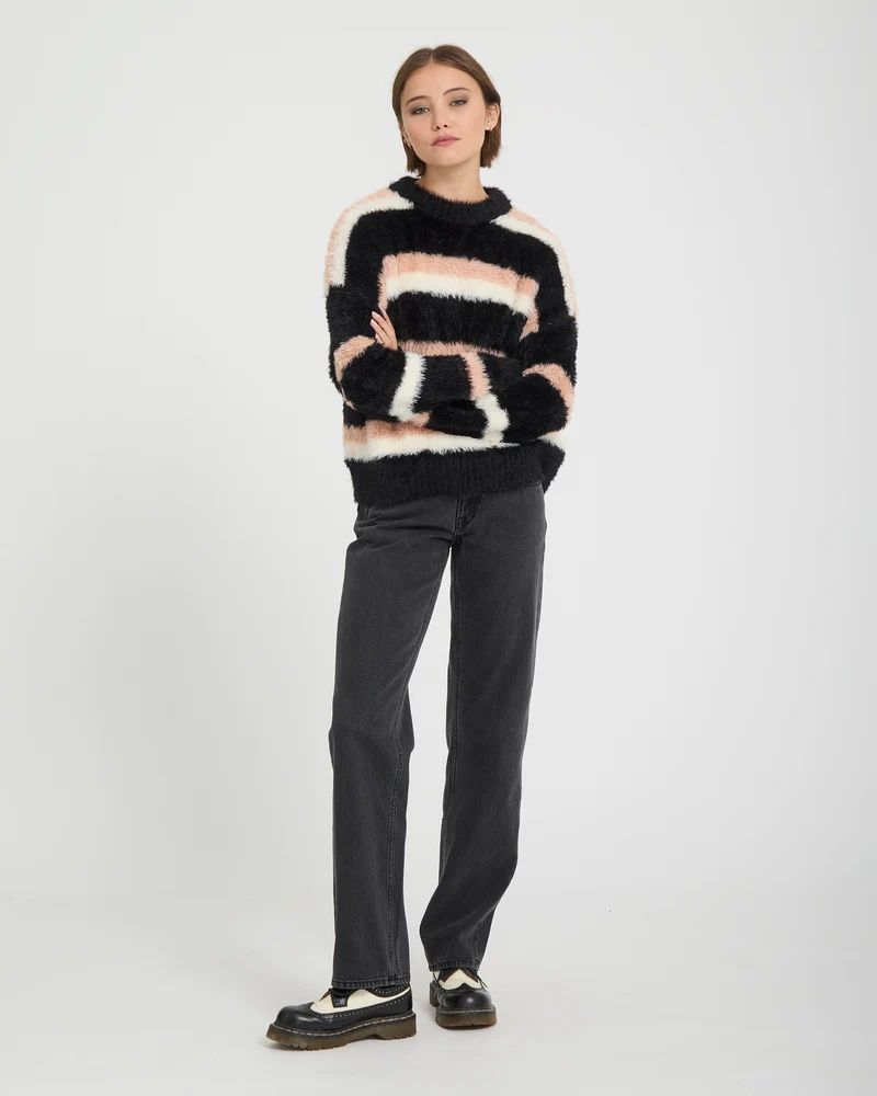 Hairy Up Pullover - Multi