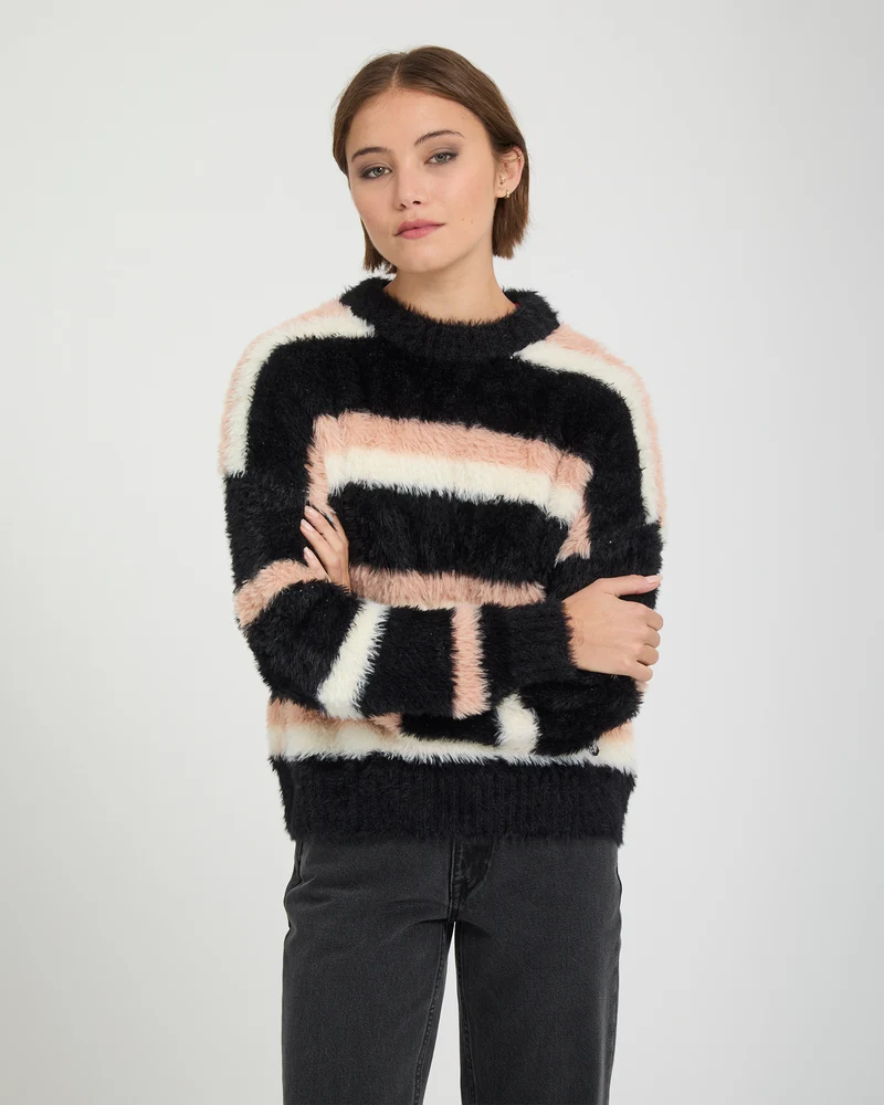 Hairy Up Pullover - Multi