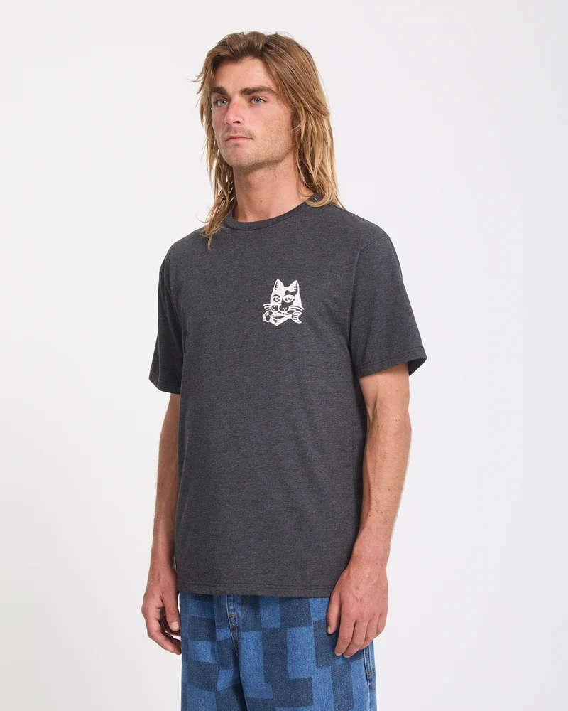 Tasty T-Shirt - Heather Black
