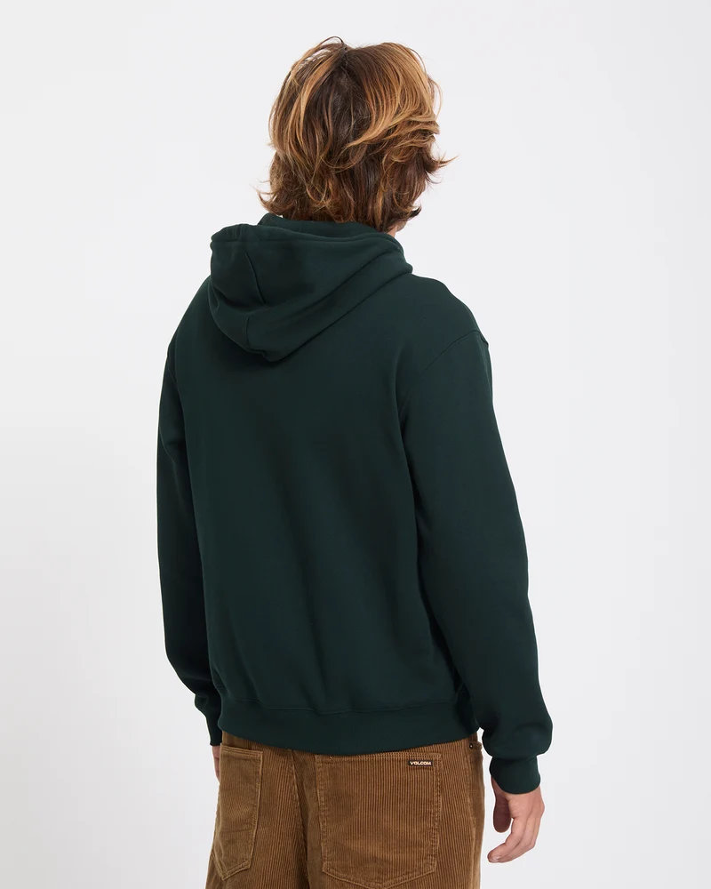 Single Stone Zip Hoodie - Scarab