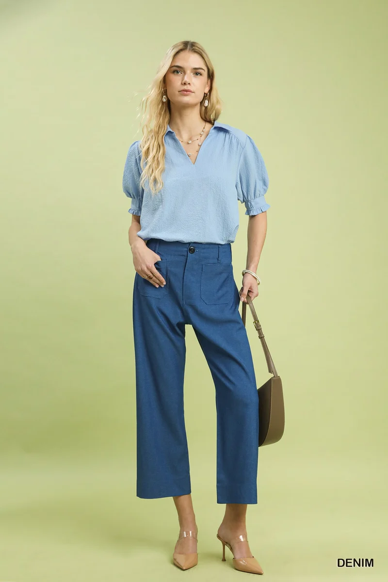 Lightweight Denim Pants