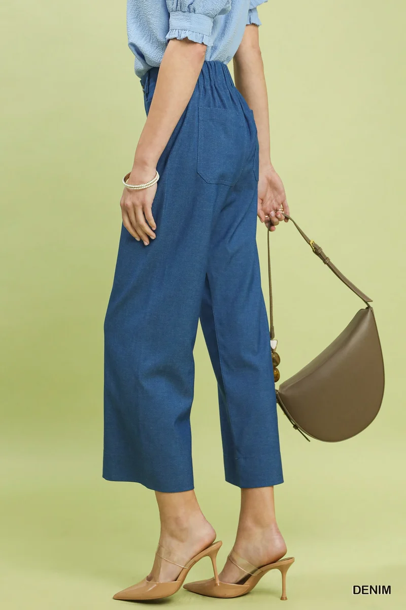 Lightweight Denim Pants