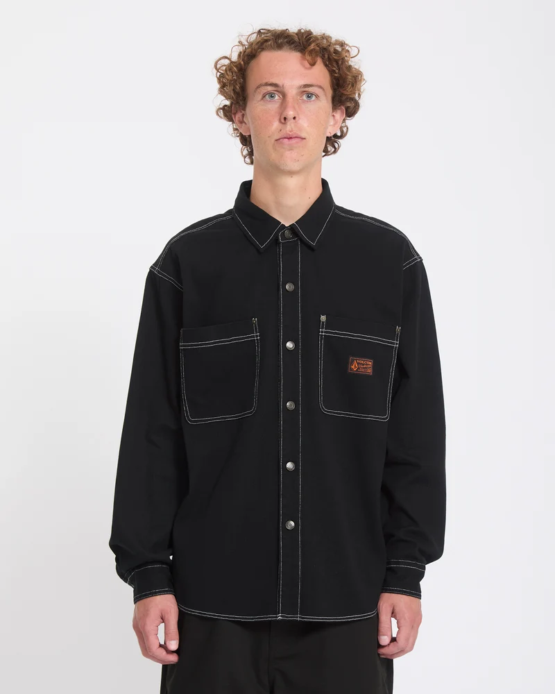 Levelstone Hemd - Black White