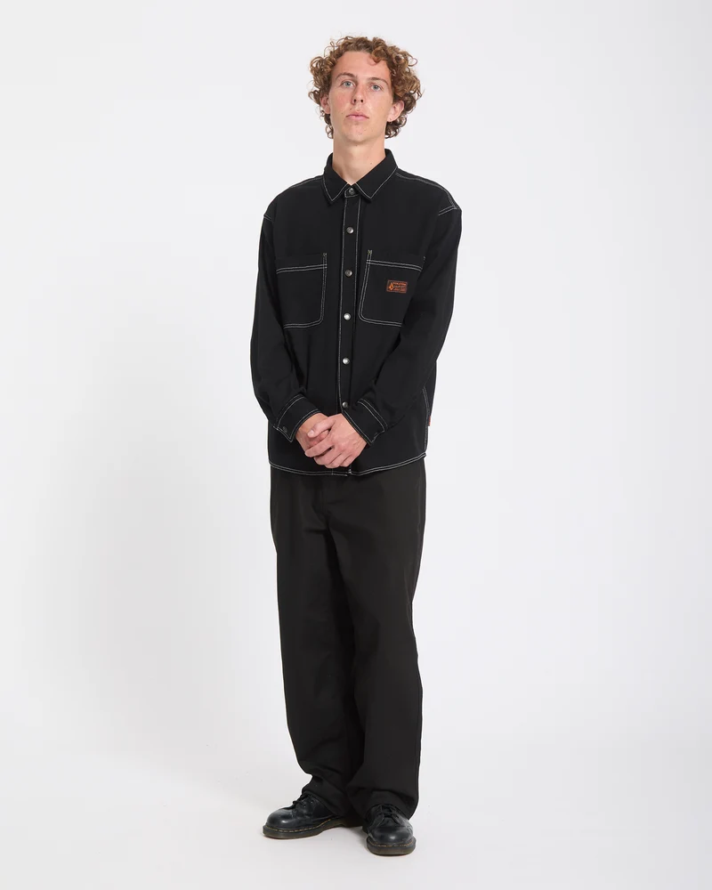 Levelstone Hemd - Black White