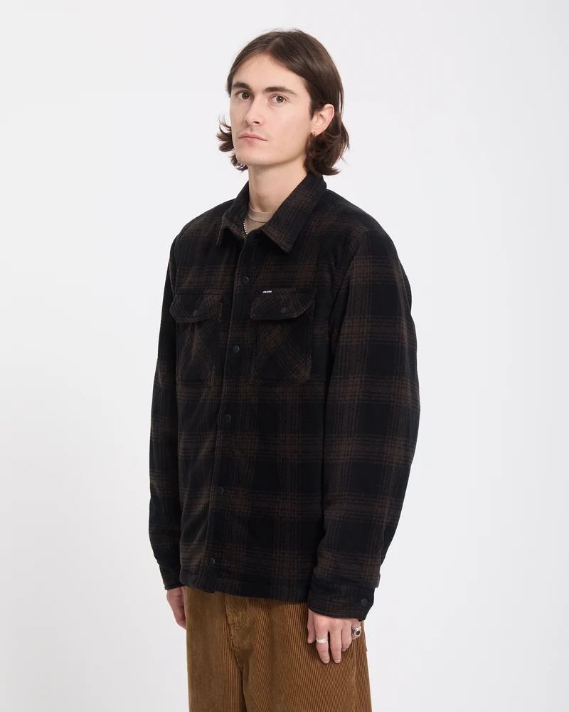 Bowered II Hemdjacke - Cacao