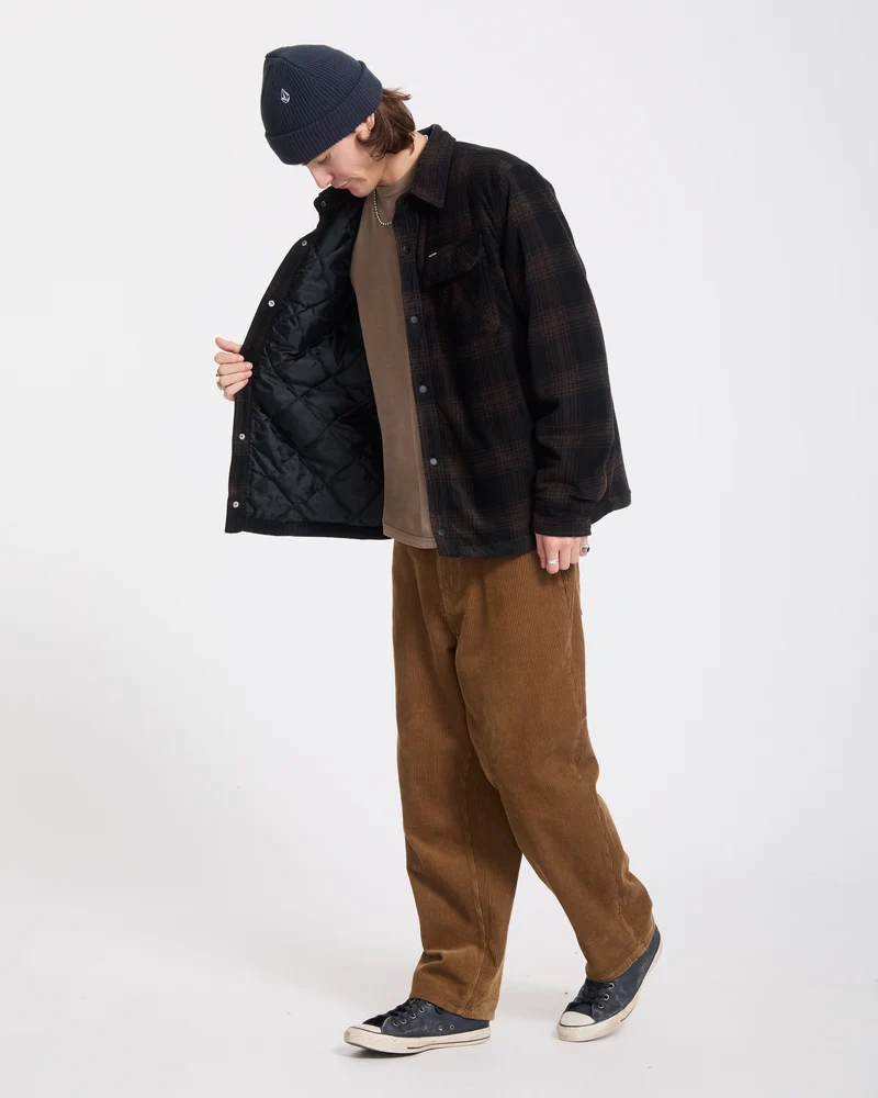Bowered II Hemdjacke - Cacao