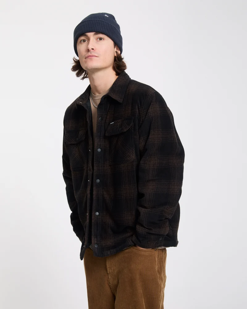Bowered II Hemdjacke - Cacao