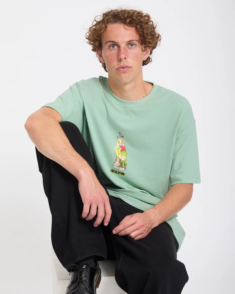Acid Frog T-Shirt - Ice Green
