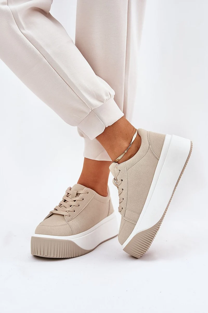 Damen Plateau Sneaker