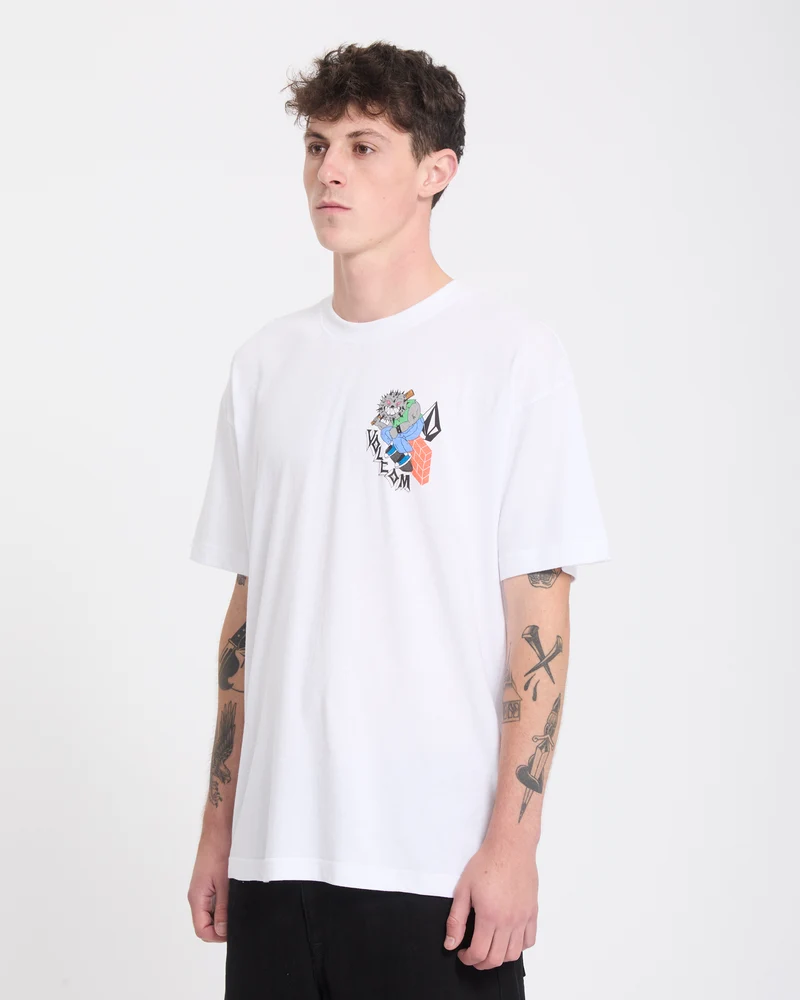 Sk8 Break T-Shirt - White