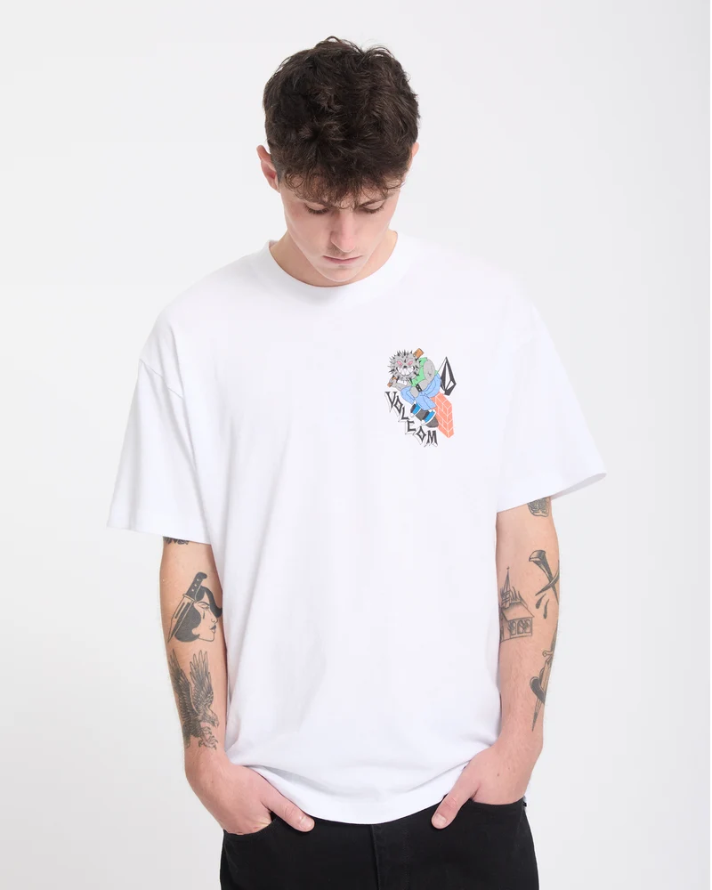 Sk8 Break T-Shirt - White