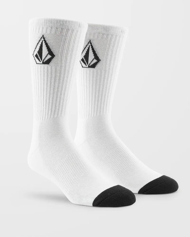 Full Stone Socken (3 Pack) - White