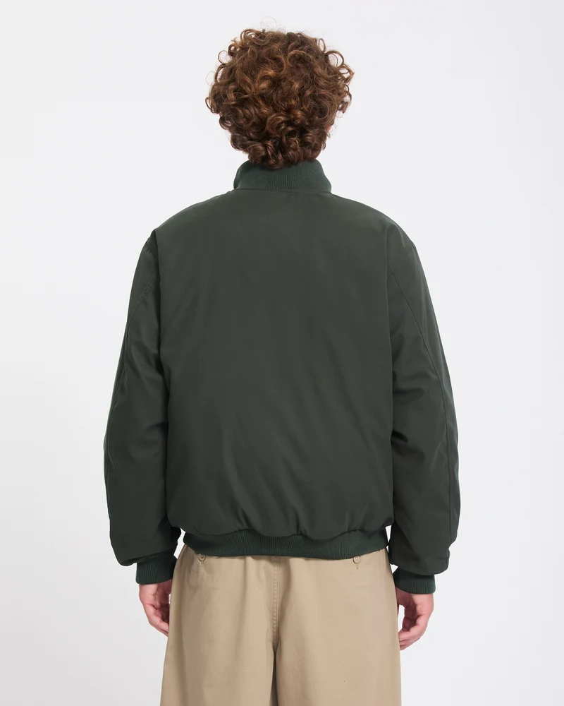 Damerman Bomberjacke - Rinsed Black