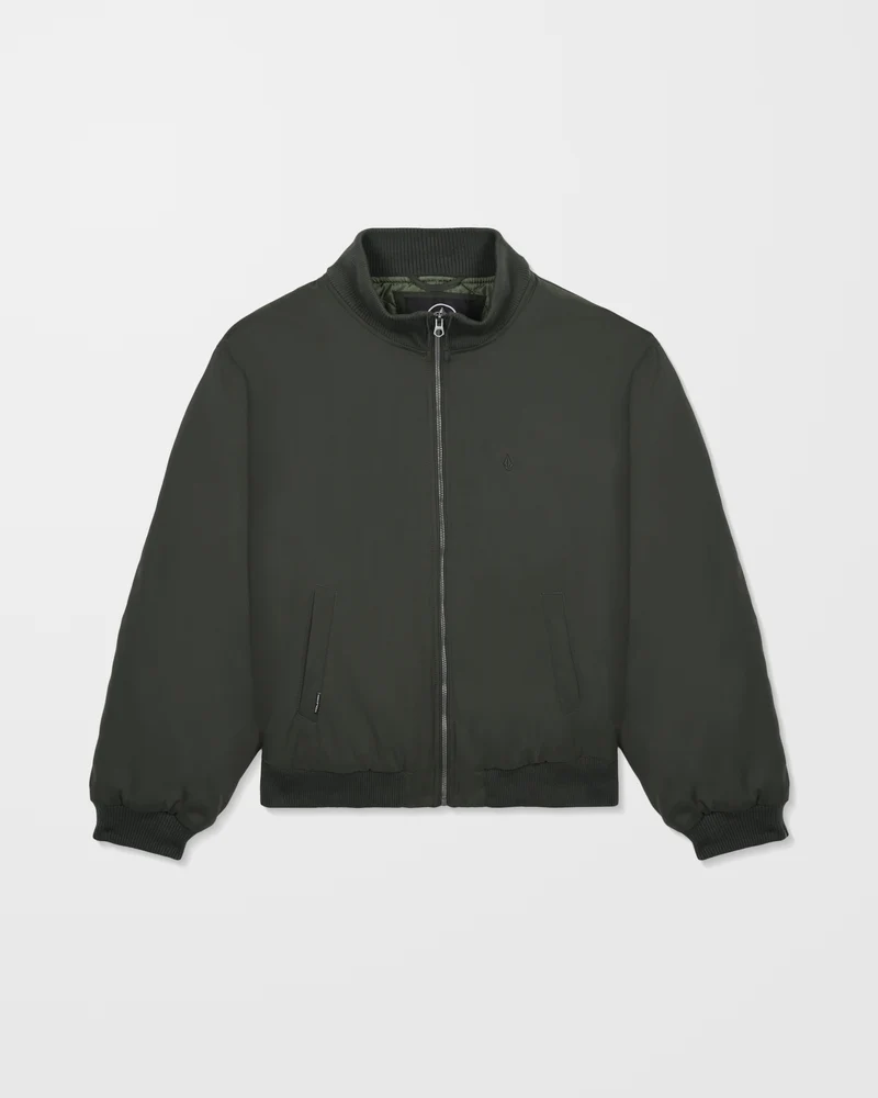 Damerman Bomberjacke - Rinsed Black