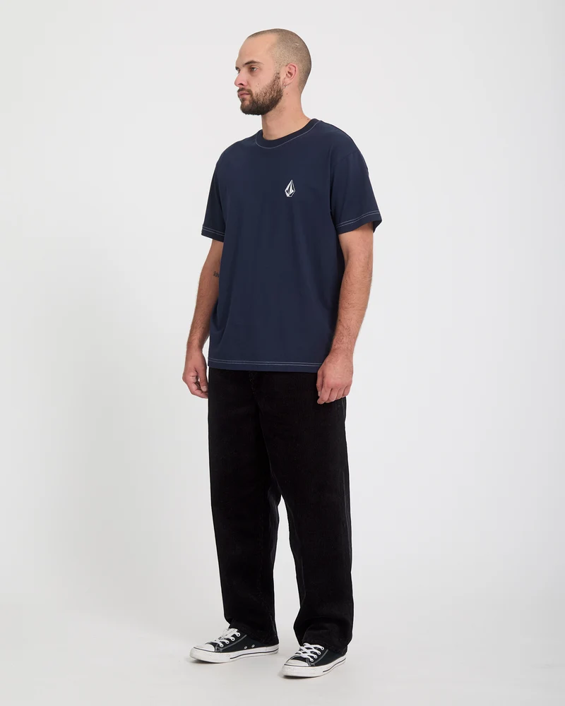 Freazy Loose Corduroy Hose - Black