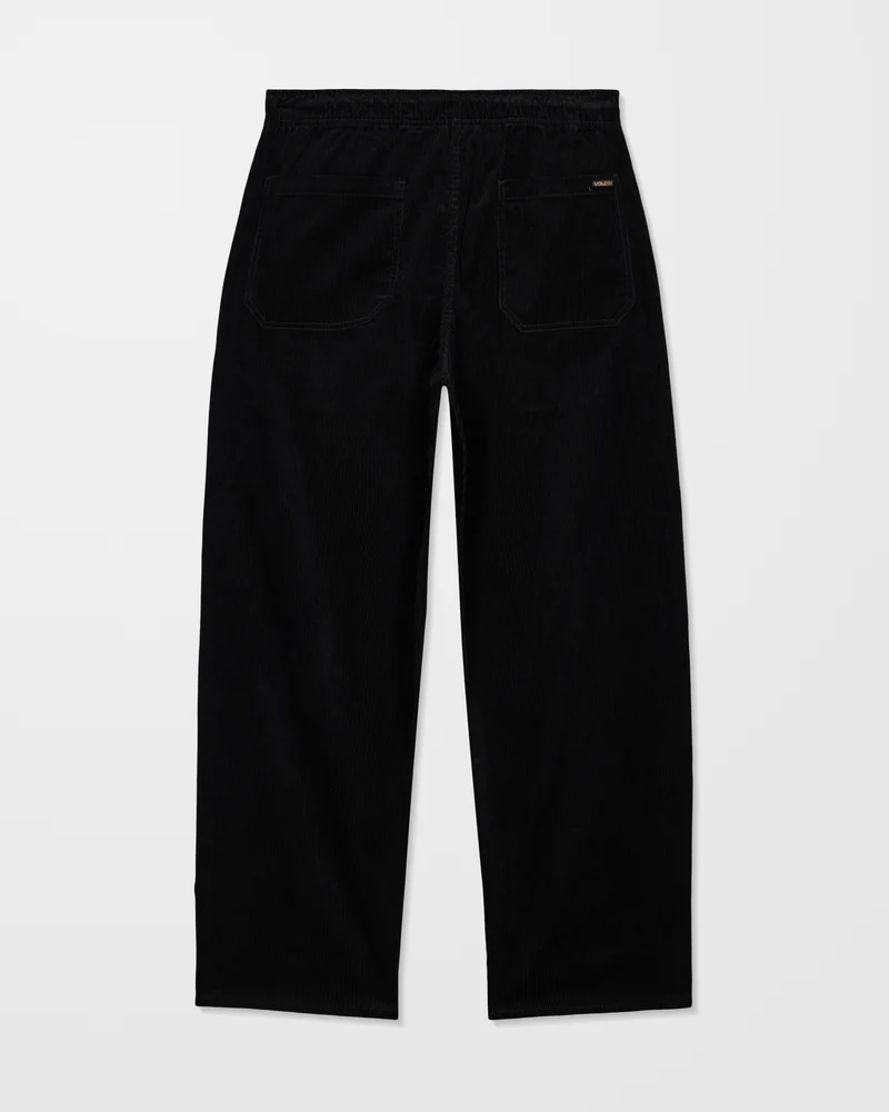 Freazy Loose Corduroy Hose - Black