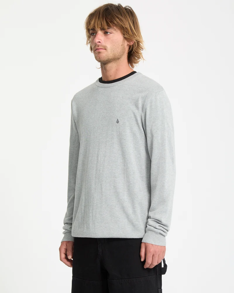 Uperstand Pullover - Light Grey Heather