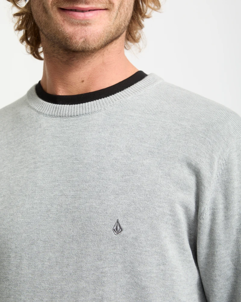Uperstand Pullover - Light Grey Heather