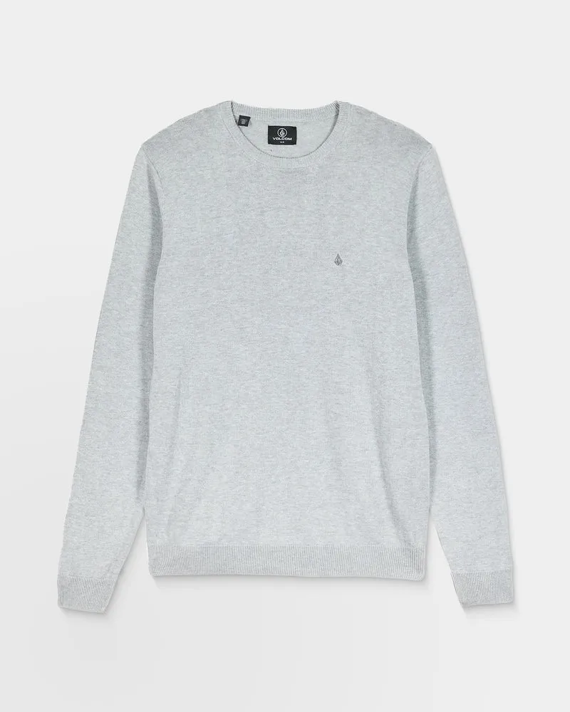 Uperstand Pullover - Light Grey Heather