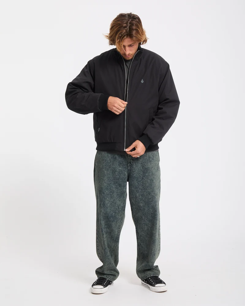 Damerman Bomberjacke - Black