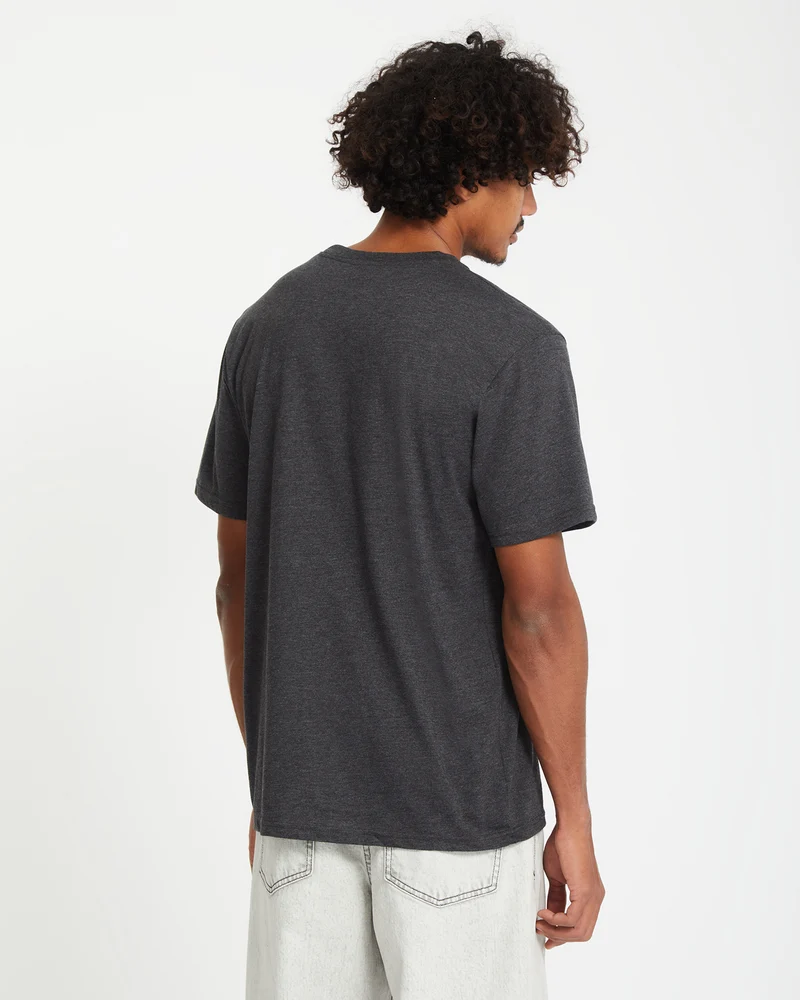 Circle Blanks T-Shirt - Heather Black